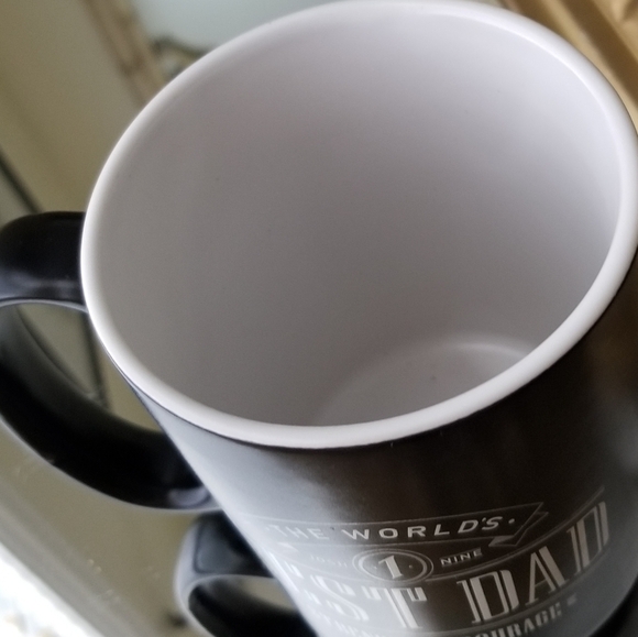 ❗"Best Dad" Ceramic Black Coffee Mug❗ - Picture 2 of 3